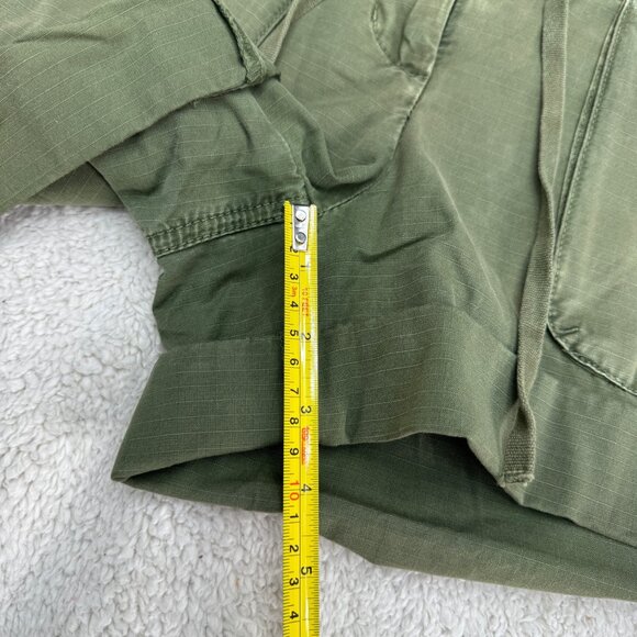 J. Crew Chino Classic Twill City Fit Shorts Women's Utility Pocket Green, Size 4 - Picture 7 of 9